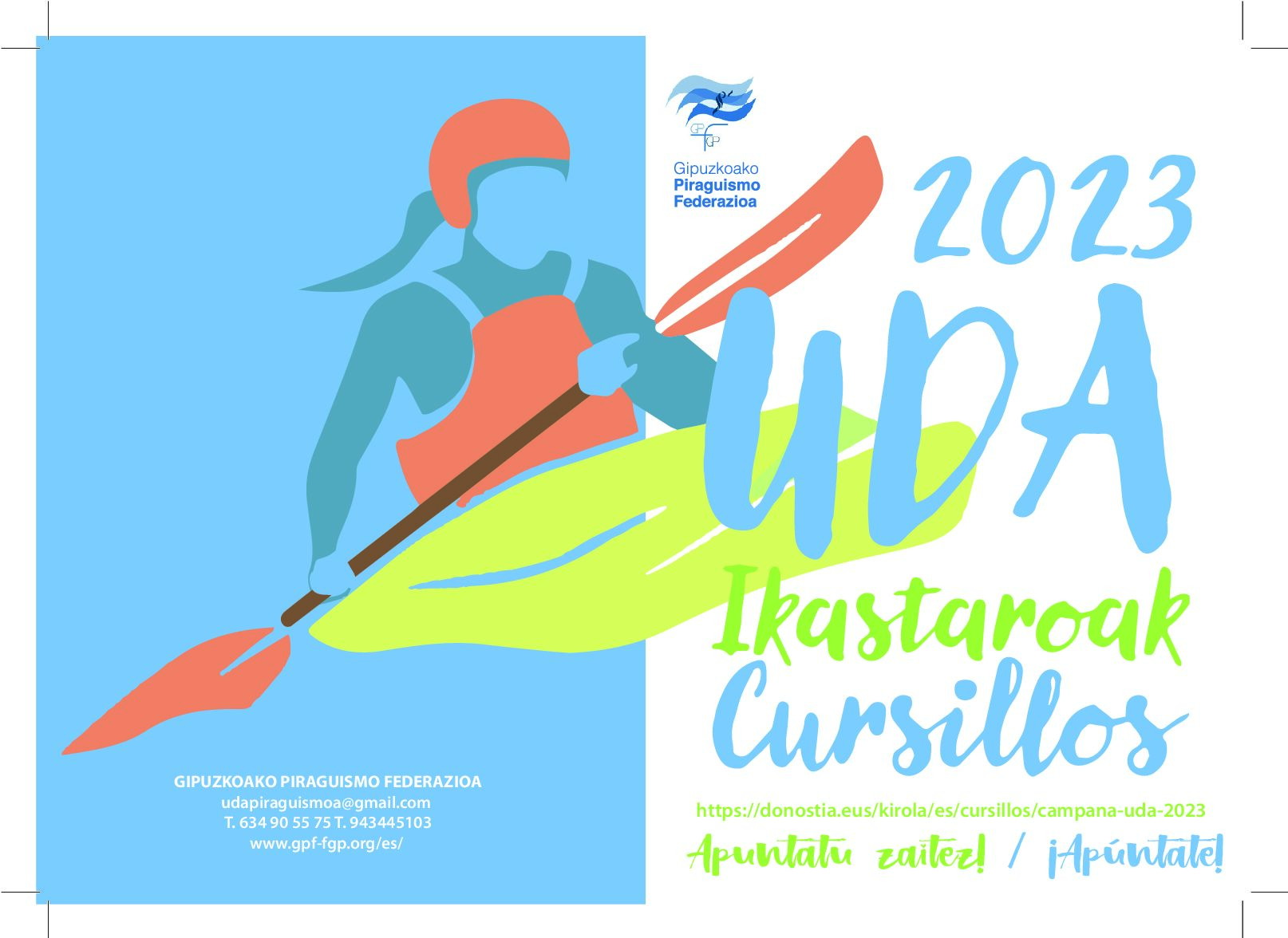 Udako ikastaroen kartela 2023 Udako ikastaroen kartela 2023